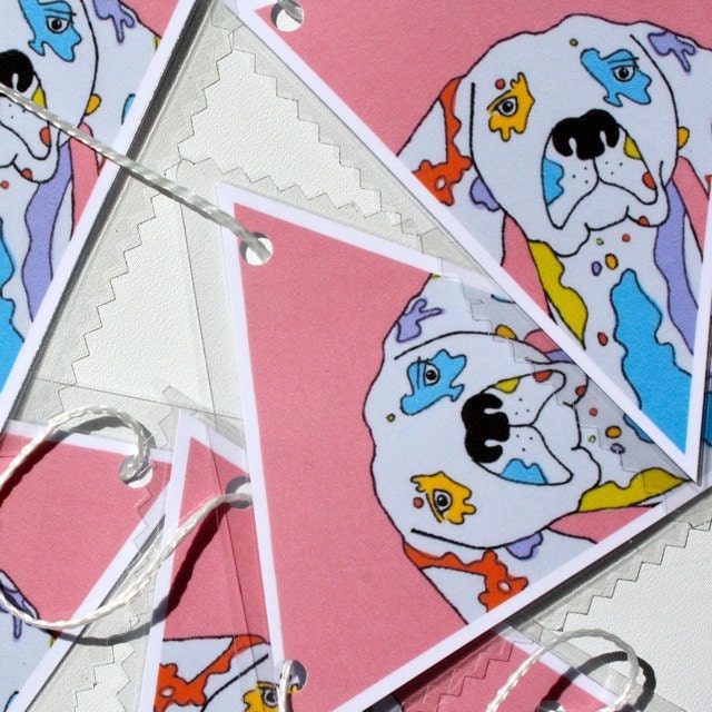 BUNTING Coloured Dalmatian