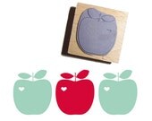 rubber stamp - APPLE