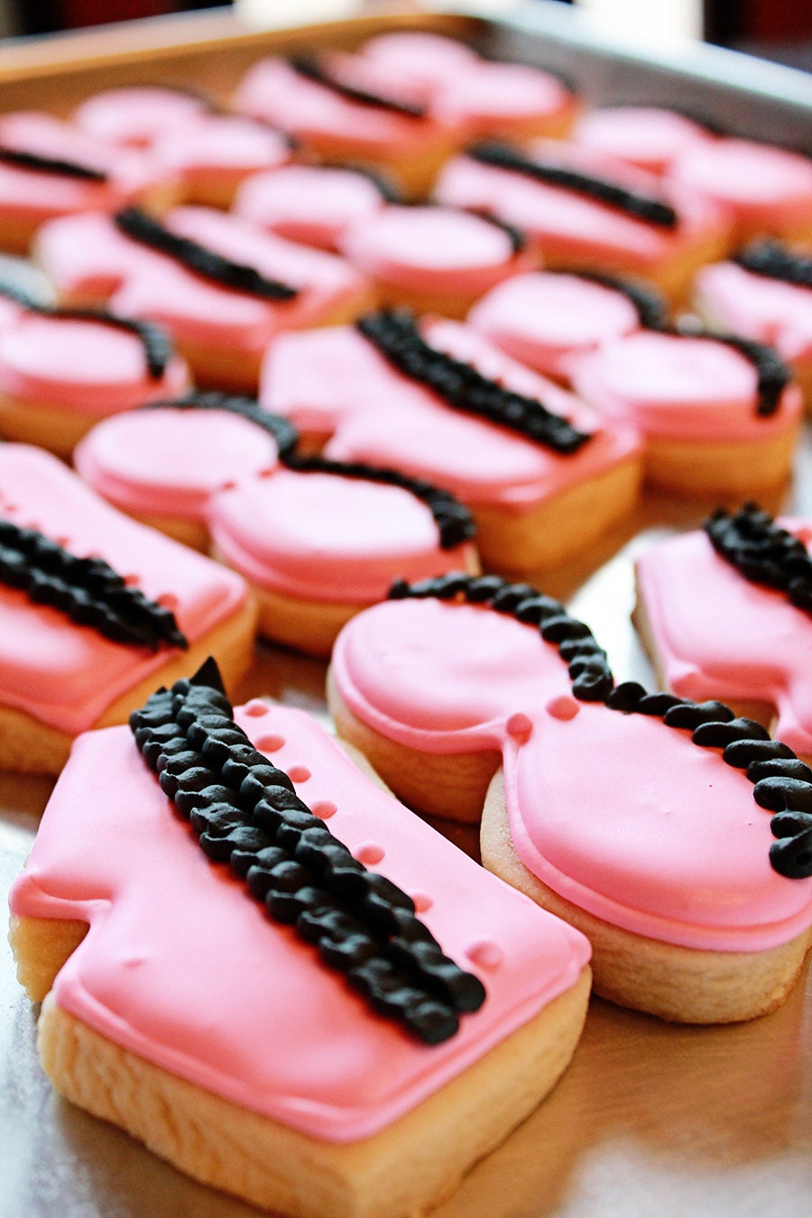 6 Sexy & Sweet Lingerie Sugar Cookie by CraftedCookies on Etsy