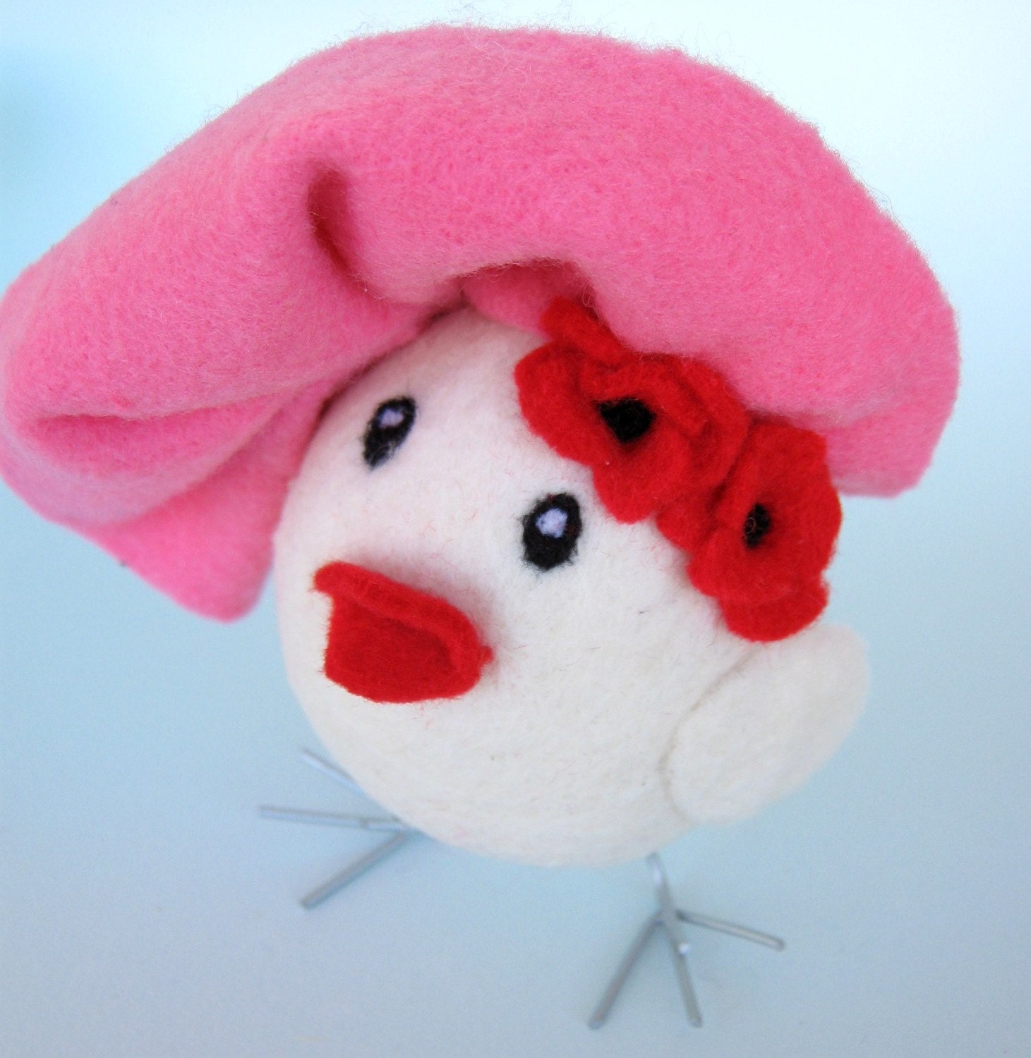 Fem Fatale - Wool Felted Bird