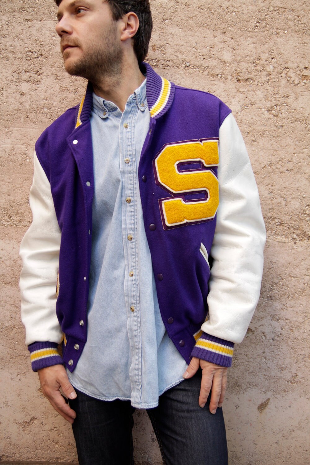 Letterman Jackets Purple