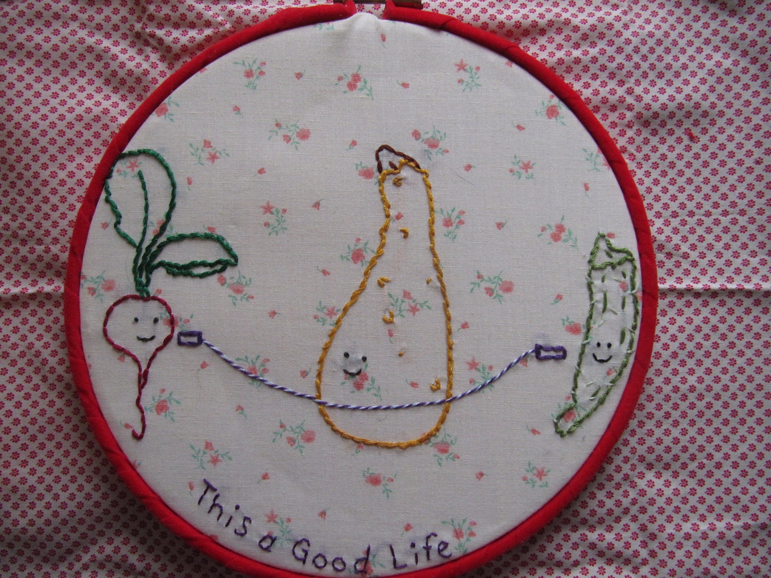 Vegetable Party - 13 Embroidery Patterns of Vegetables