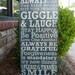 Family House Rules VERSION 2 Subway Sign - Hand Painted and Distressed