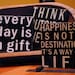 Home is Where I am with You -  IN STOCK - 5.5" Little Block Sign -