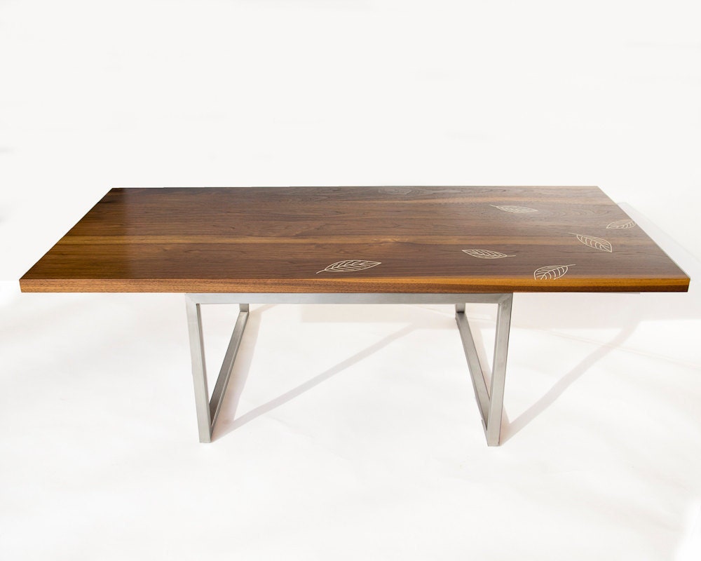Walnut 'Scattered Leaves' Coffee Table by Patrick Lajoie - Sample Sale