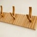 Modern 3-Peg Coat Rack - TWIGGY series - 'Straight and Narrow'