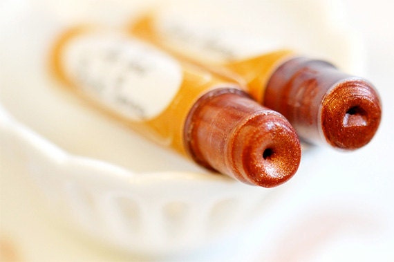 SHIMMERING Burnt Sienna Shimmering Lip Tint and Gloss - Beautiful Shades of Russets and Browns