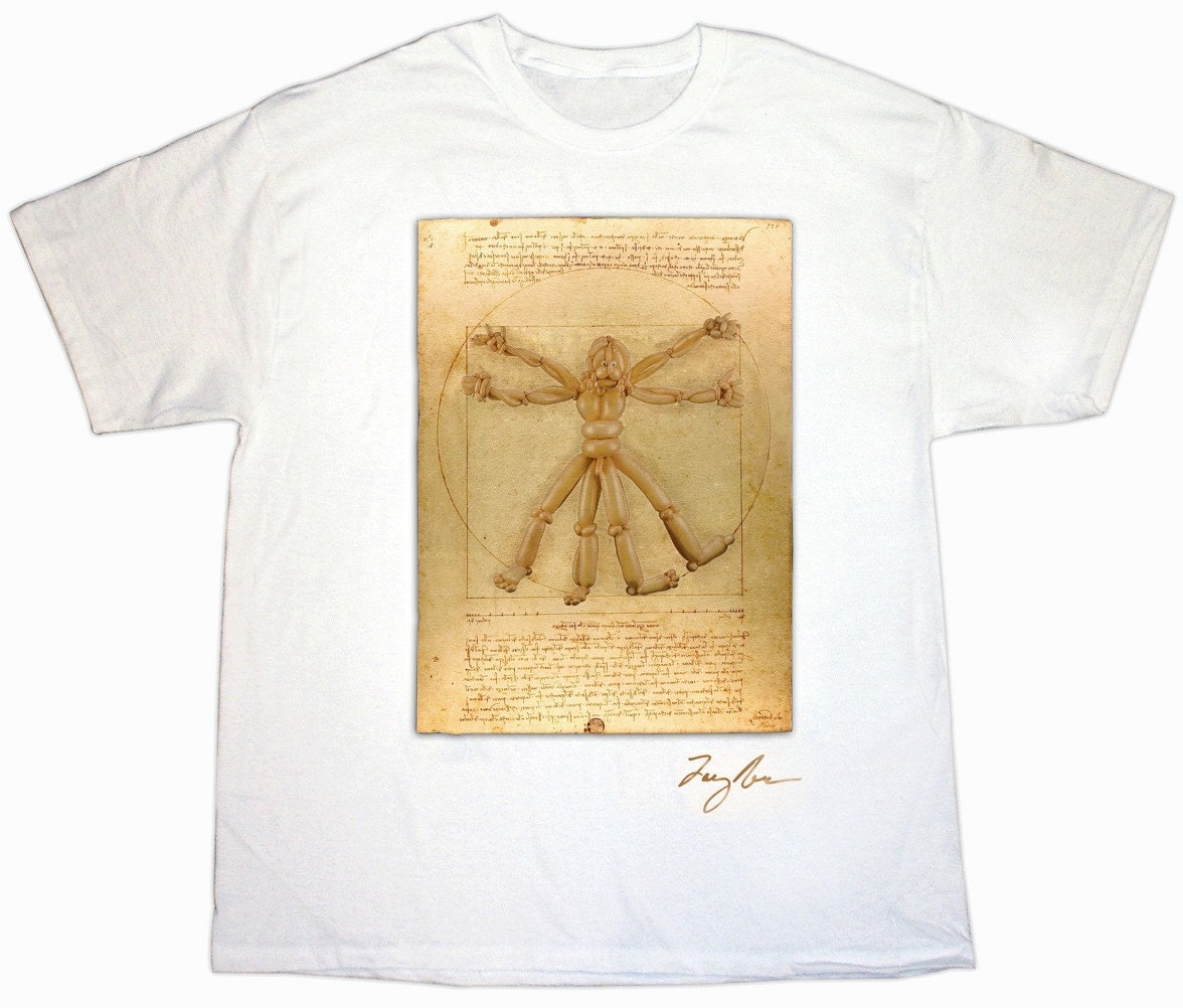 Vitruvian Man - T-Shirt
