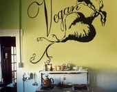 Vegan Beet Love Wall Decal Kitchen