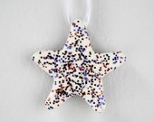 Patriotic Star Sugar Ornament Unique Glittered Hope Unity July 4  Memorial Day Patriotic Home Decor Gifts Christmas USA