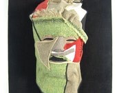 Modern Abstract Mask Face Wall Art Sculpture