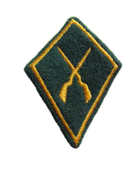Items similar to Swiss army, Swiss Military patch, green and yellow
