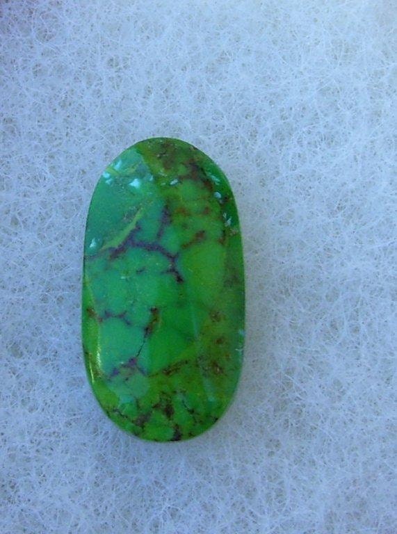 Mohave Green Turquoise Designer Cab