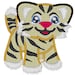 Cute tiger cub - machine embroidery fill stitch and  applique designs - 4x4, 5x7, 6x10