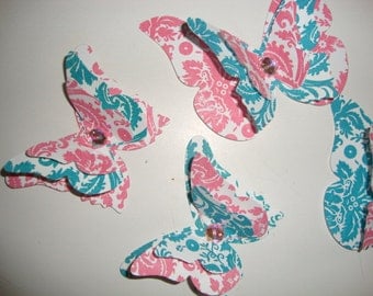 Popular items for damask butterfly on Etsy