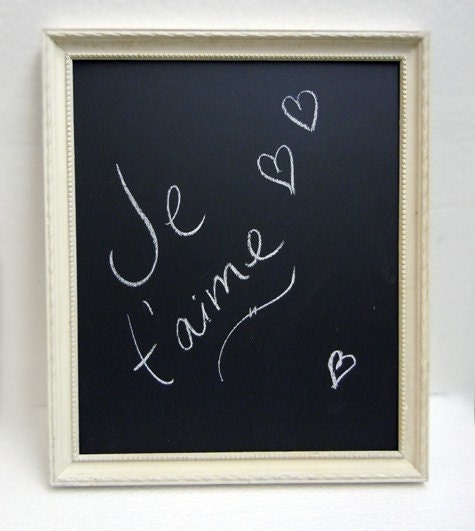 Recycled Antique Shabby Chic Frame Chalkboard