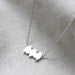 Halloween tiny Bat charm Necklace - S2191-1