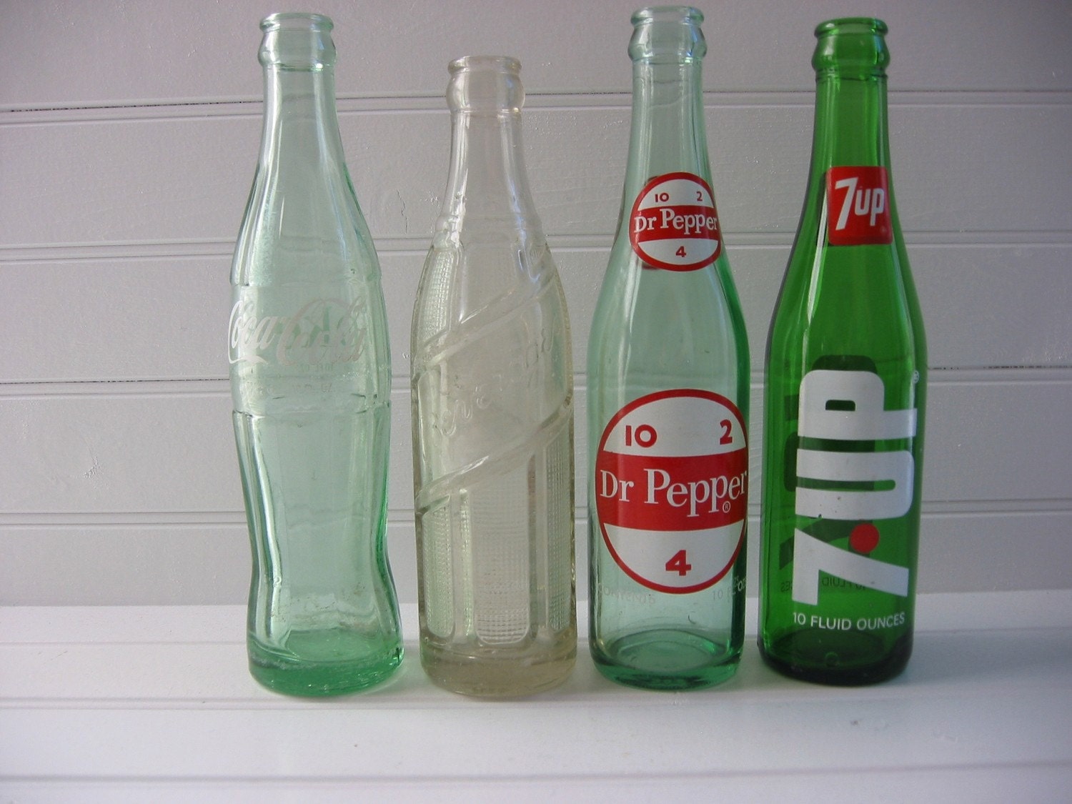 Vintage Lot of Soda Pop Bottles