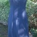 Slip Dress with Princess Seams Navy Silk Chiffon Short Bridal Wedding Dress Made to Order