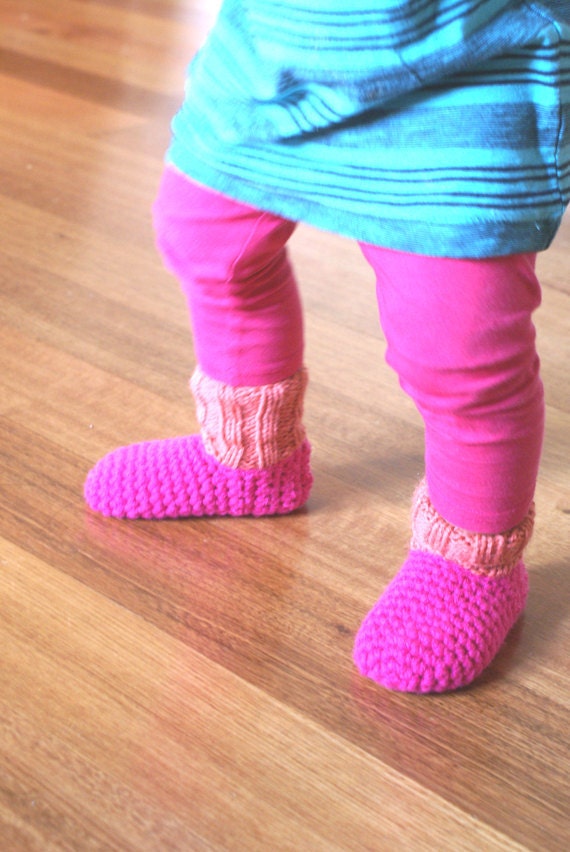 Baby Crochet Slippers