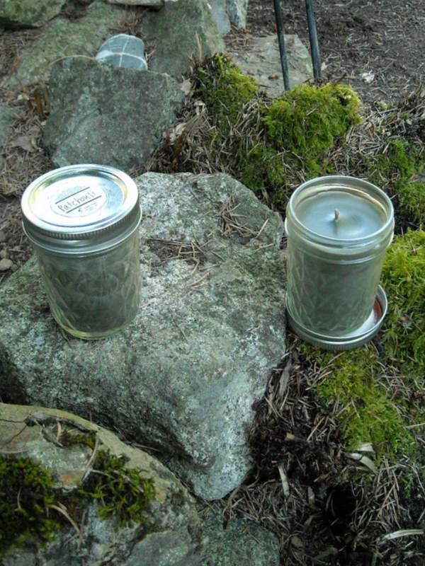 patchouli soy and palm wax 8 oz jar candle