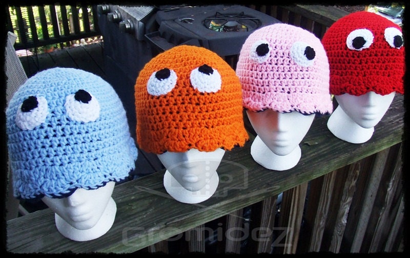 Reversible Ghost Beanie