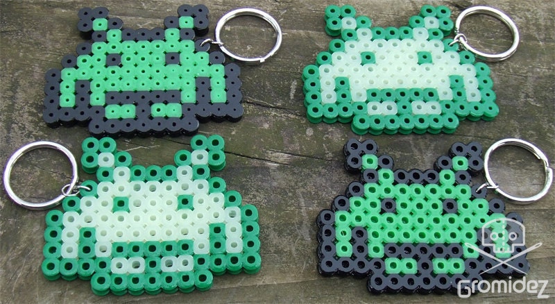 Space Invader Keychain
