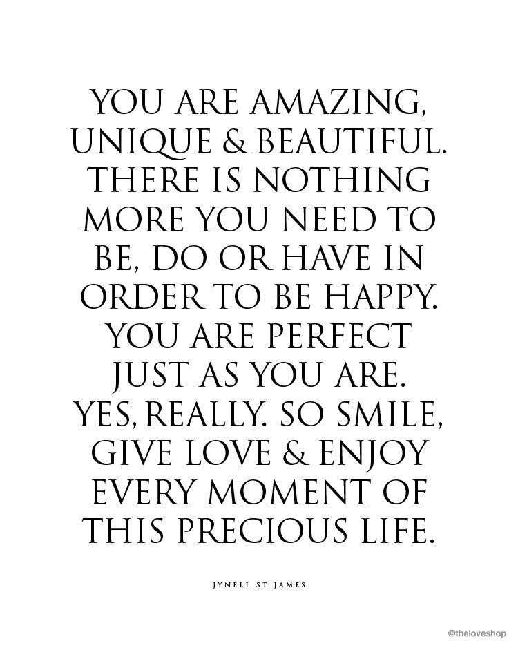 You Are Perfect (in Black and White) No. 022 - 8x10 Printable Digital Download Collage Sheet. FREE Delivery via email