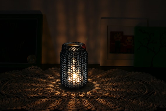 Crocheted Jar Cover - Pattern