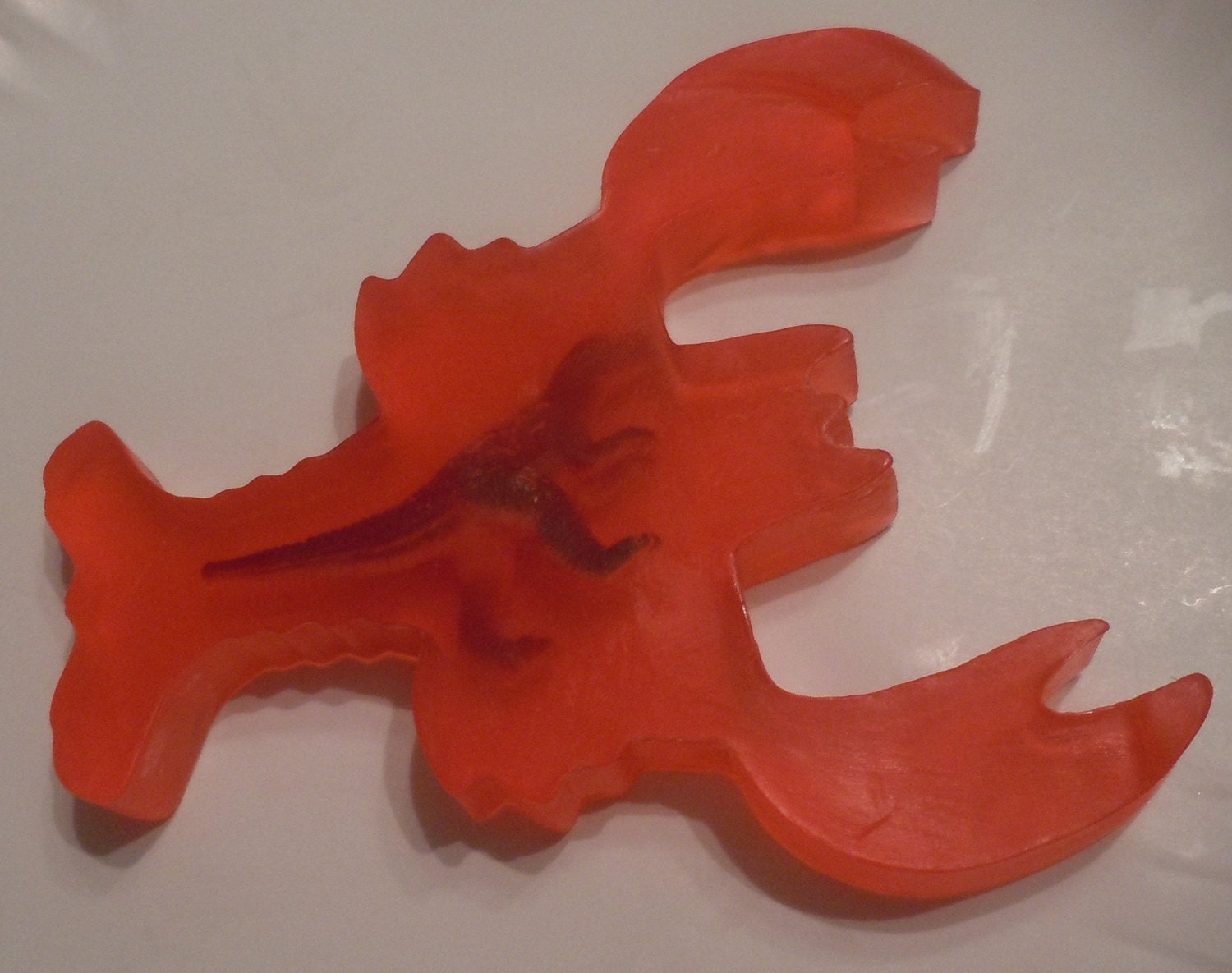 Dinosaur in a Lobster Bath Soap - YOU PICK Scent - Vegan
