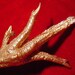 SALE Talisman - Lucky Chicken Foot - Pearl Gold Chicken Foot Charm from Geekery gb box