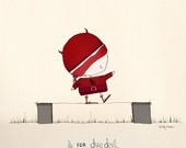 D is for Daredevil Print 12x12