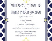 Art Deco Invite- PDF
