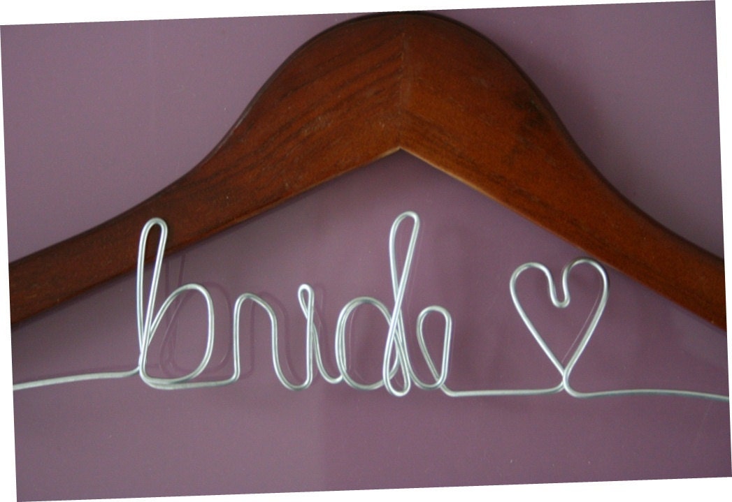 SALE Personalized Wire Hanger