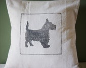 Scottie Dog Cushion Cover