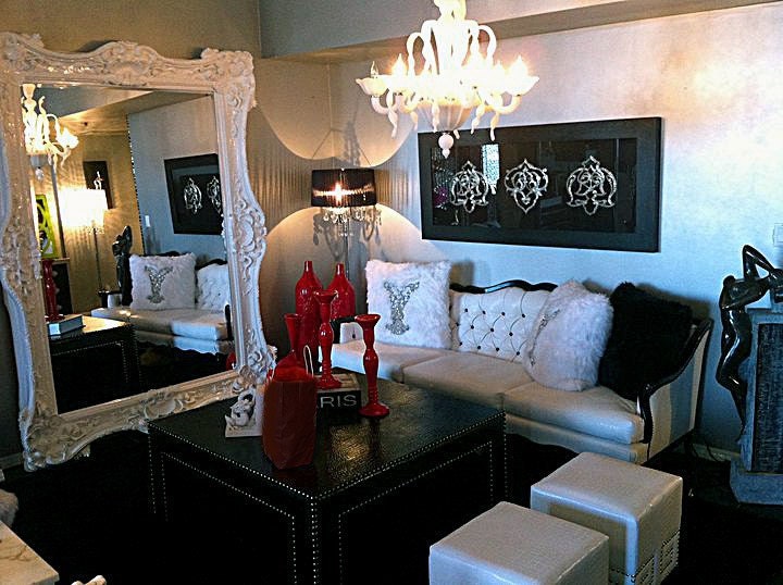 Best Seller Floor Mirror Italian Baroque Rococo Style in Lacquer Finish