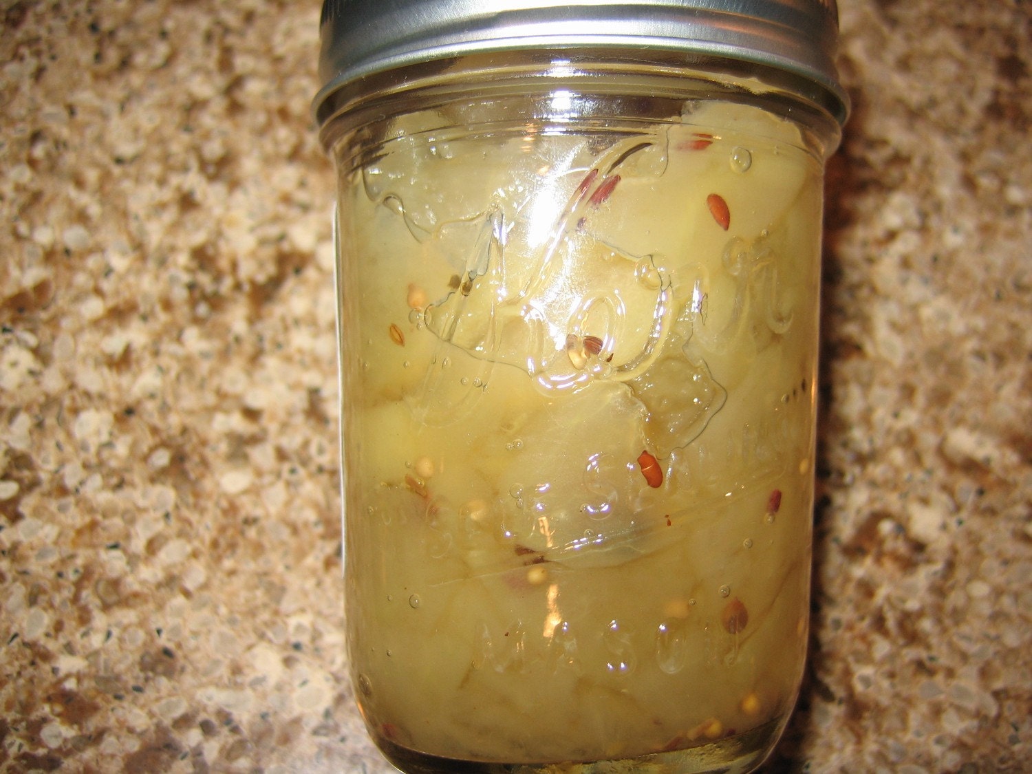 Pickled Apples From Organic Apples 8 oz. A Gourmet Pickle