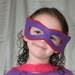 Set of ten - Superhero eye mask party pack