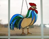 Stained Glass Rooster