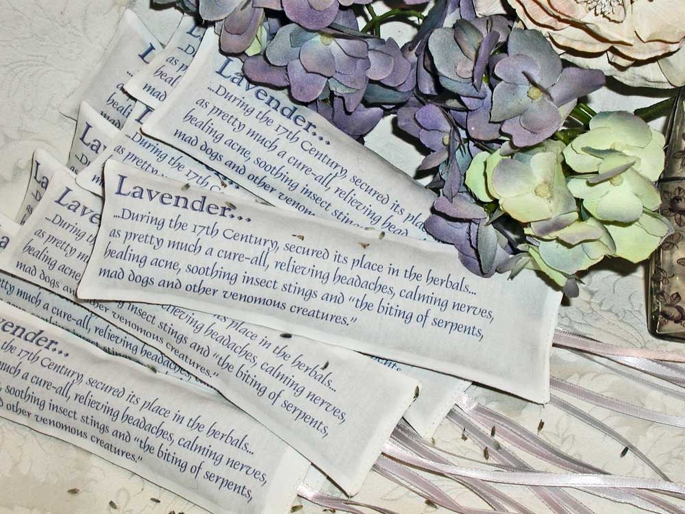 Lavender Sachets Pair