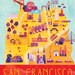 Illustrated San Francisco Map, 24" x 30", Digital Print