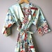Kimono Style Robe. Dressing Gown. Koto. Knee Length. Medium.