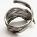 Ode to Corn, Sterling Silver Spoon Ring, Made in YOUR Size (811)