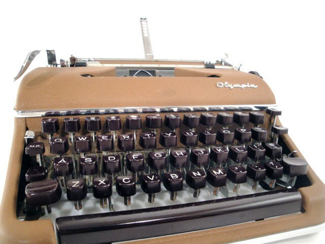cursive typewriter