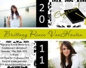Graduation announcement or invitation ANY color...DIY you print custom photo card by delightfulprints Il_170x135