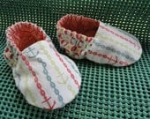 Reversible Seamless Crib Shoes: Baby Booties Pattern, Crib Shoes Pattern