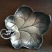 Vintage English Leaf Shaped Serving Tray