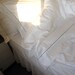 White bed queen sheet sets one fitted one flat loose sheet 2 pillow cases-comforter cover-cotton jacquard stripe made to order size