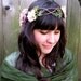 Floral Head Wreath - Mauve Pink Braided Woodland Flower Crown, Easter Flower Headband, Fashion