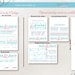 Modern Suite Wedding Invitation Package (Printable) DIY
